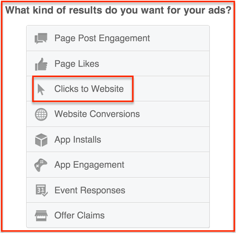 facebook-ads-objective