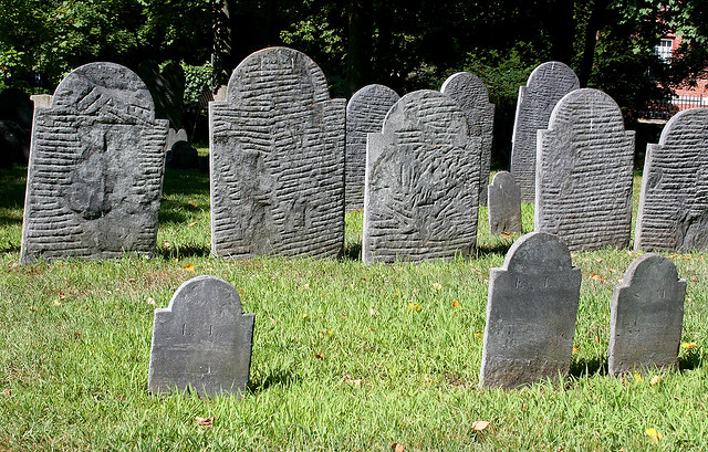 gravestones
