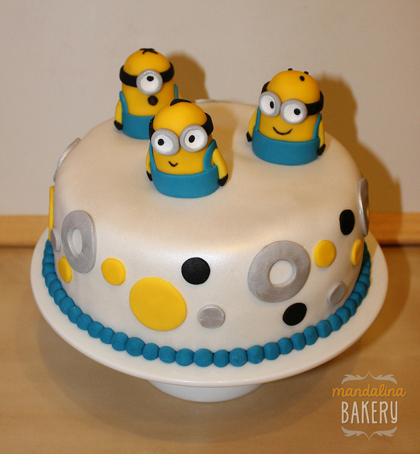"Despicable Me" Cake by Mandalina Bakery